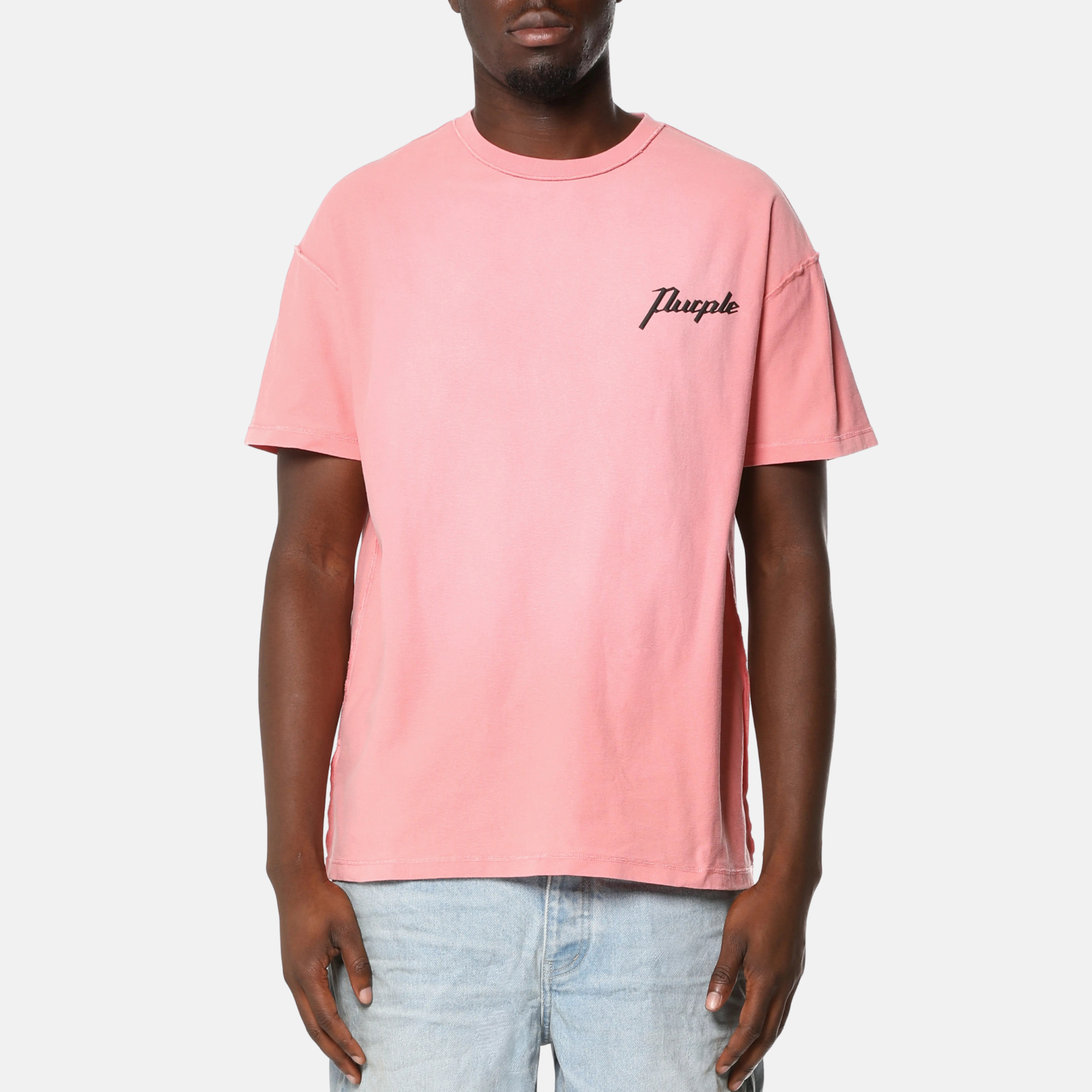 Purple Brand Flamingo Plume Inside Out T-Shirt