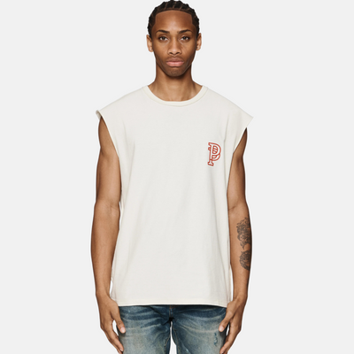 Purple Brand Off White Glyph Tank Top