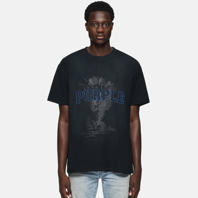 Purple Brand Sky High Black T-Shirt