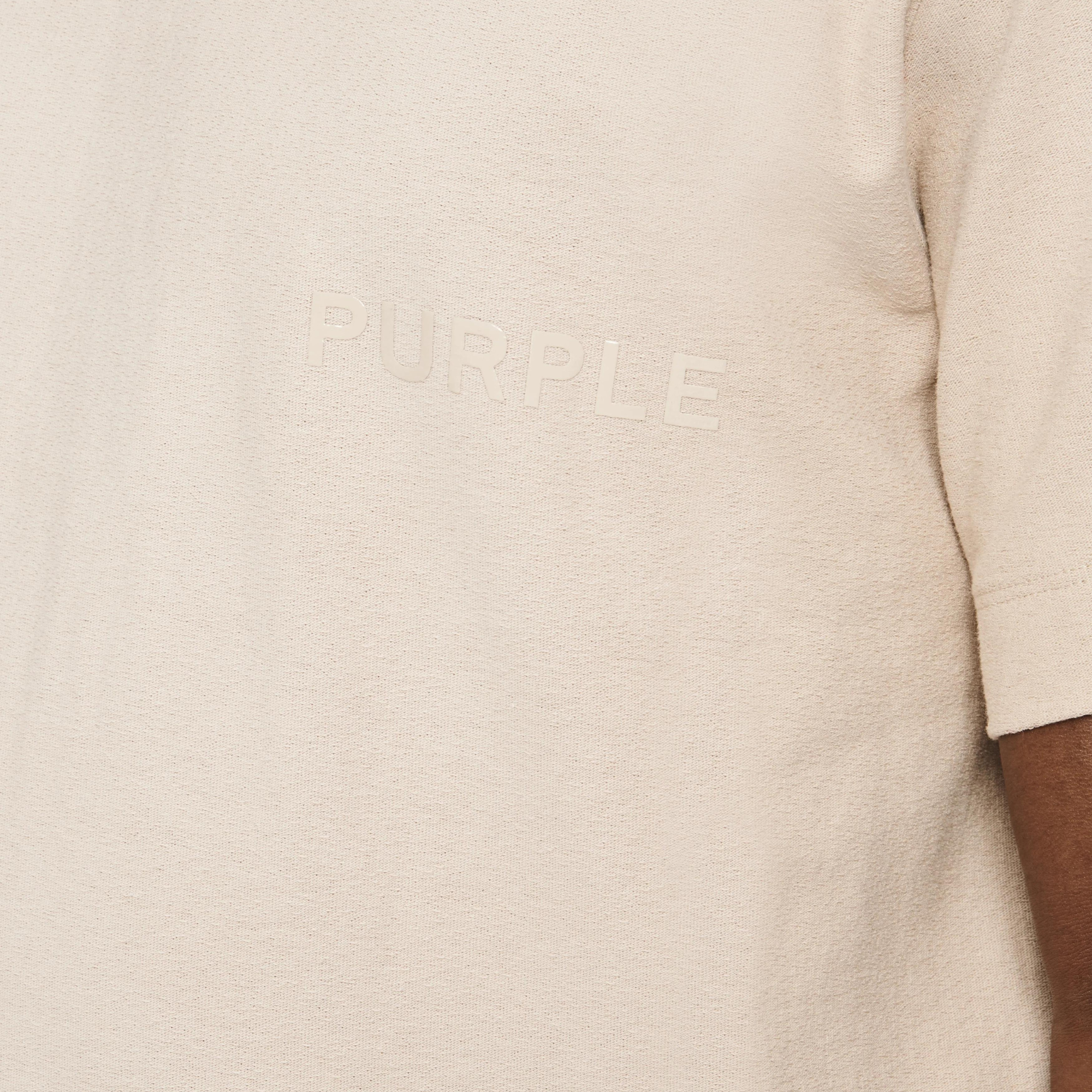Purple Brand Brown World Wordmark T-Shirt