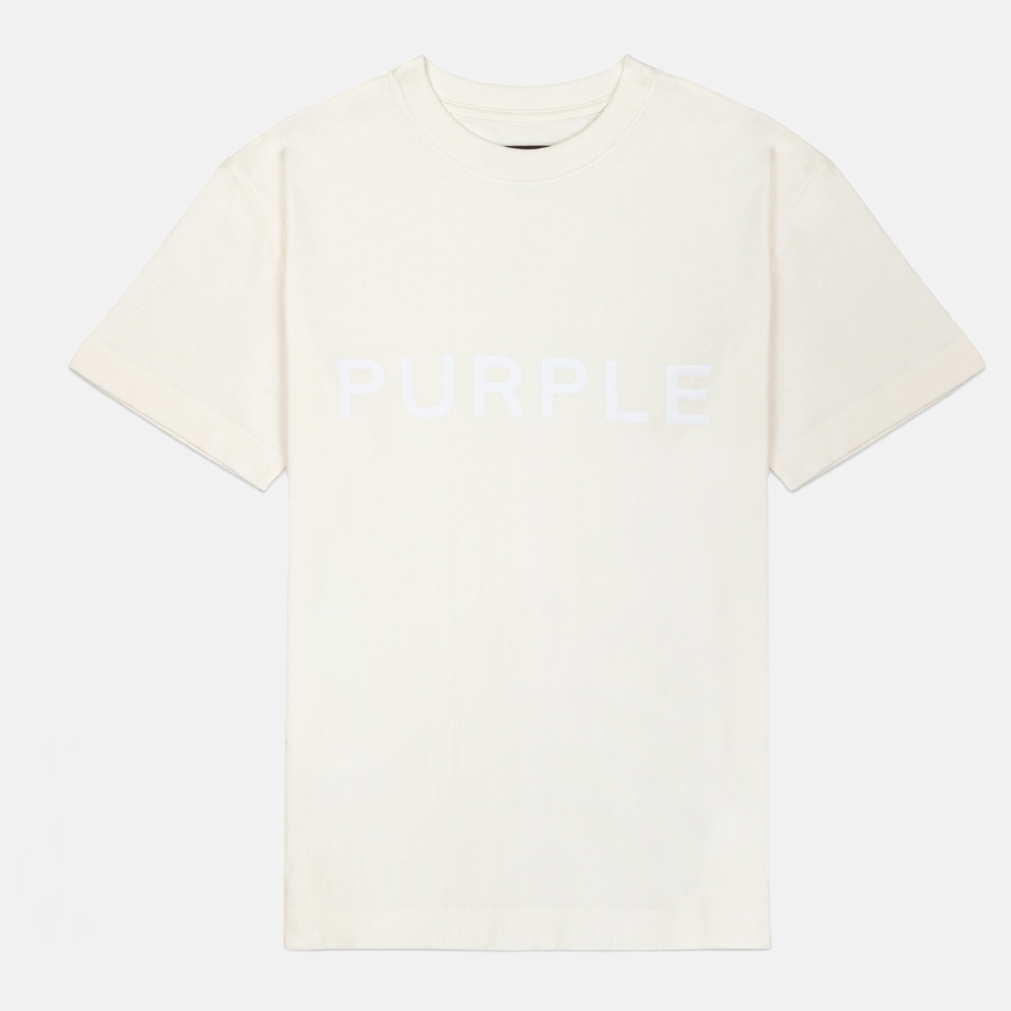 Purple Brand Off White Wordmark T-Shirt
