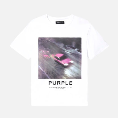 Purple Brand White Speed T-Shirt – Puffer Reds Purple Brand White Speed T-Shirt – Puffer Reds
