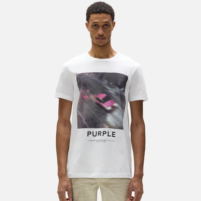 Purple Brand White Speed T-Shirt