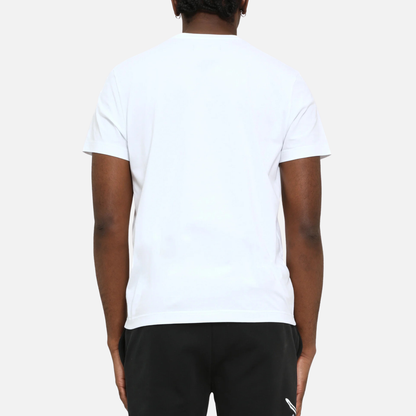 Purple Brand White Script Logo T-Shirt
