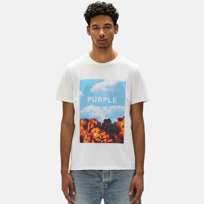Purple Brand Above and Below T-Shirt