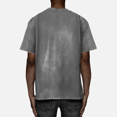 Purple Brand Grey Black Heavyweight Jersey T-Shirt