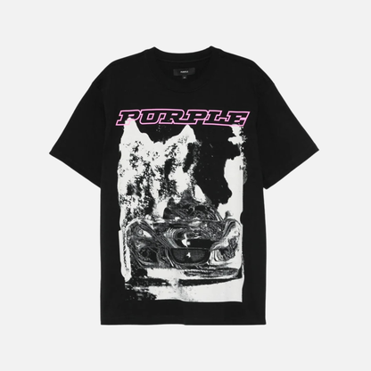 Purple Brand Black Joyride T-Shirt