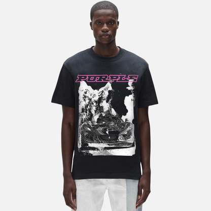 Purple Brand Black Joyride T-Shirt