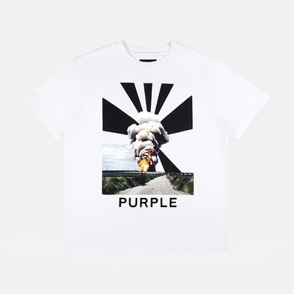 Purple Brand Brilliant White Blast T-Shirt