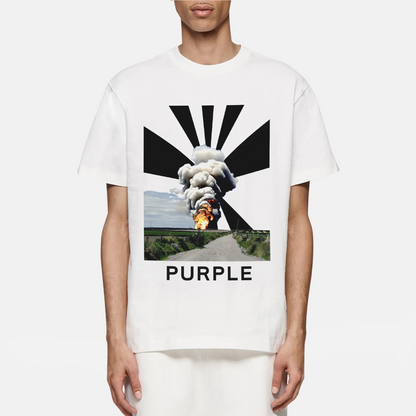 Purple Brand Brilliant White Blast T-Shirt