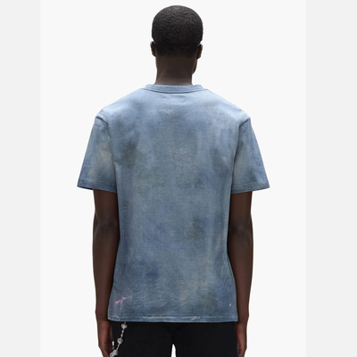 Purple Brand Blue Heavyweight Wordmark T-Shirt