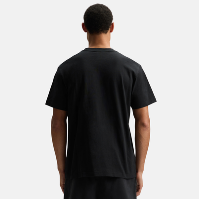 Purple Brand Crystals Black Slanted Script T-Shirt
