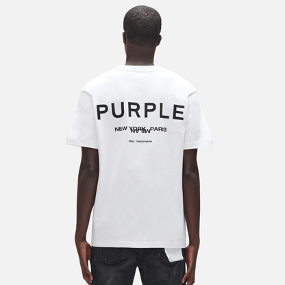 Purple Brand White Cities T-Shirt