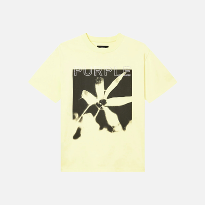 Purple Brand Yellow Wax Crush T-Shirt