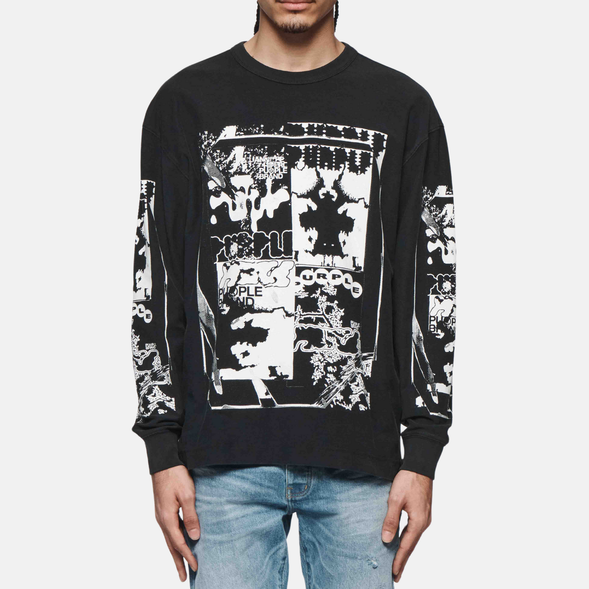 Purple Brand Flyer Long Sleeve T-Shirt – Puffer Reds