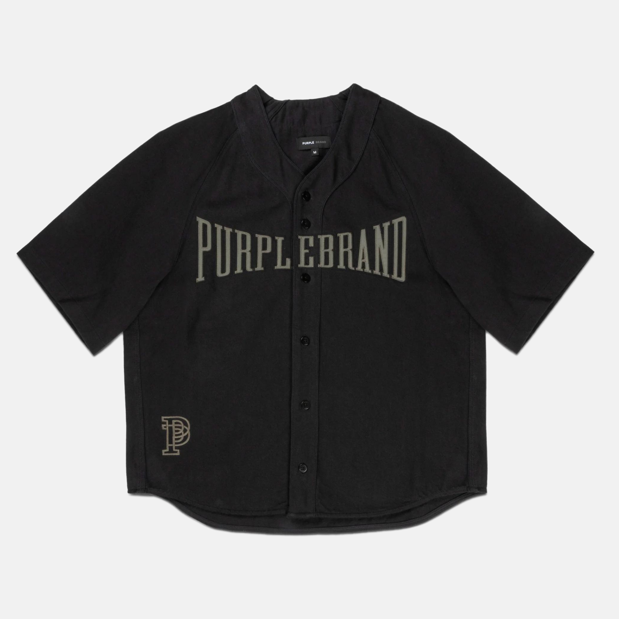 Purple Brand Black Beauty Baseball Shirt