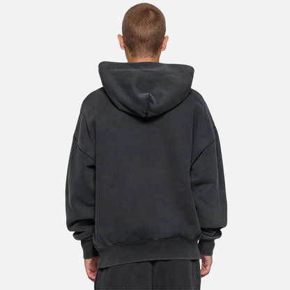 Purple Brand Washed Black Basic Hoodie