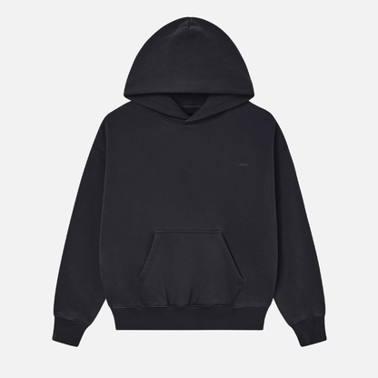 Purple Brand Black Basic Hoodie
