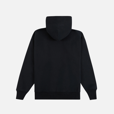 Purple Brand Black Mediumweight Fleece Hoodie