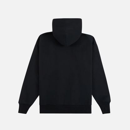 Purple Brand Black Mediumweight Fleece Hoodie
