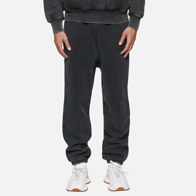 Purple Brand Washed Black Basic Sweatpants
