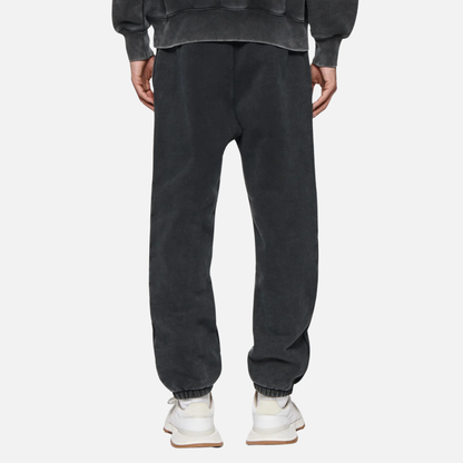 Purple Brand Washed Black Basic Sweatpants