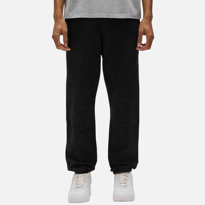 Purple Brand Black Basic Sweatpants