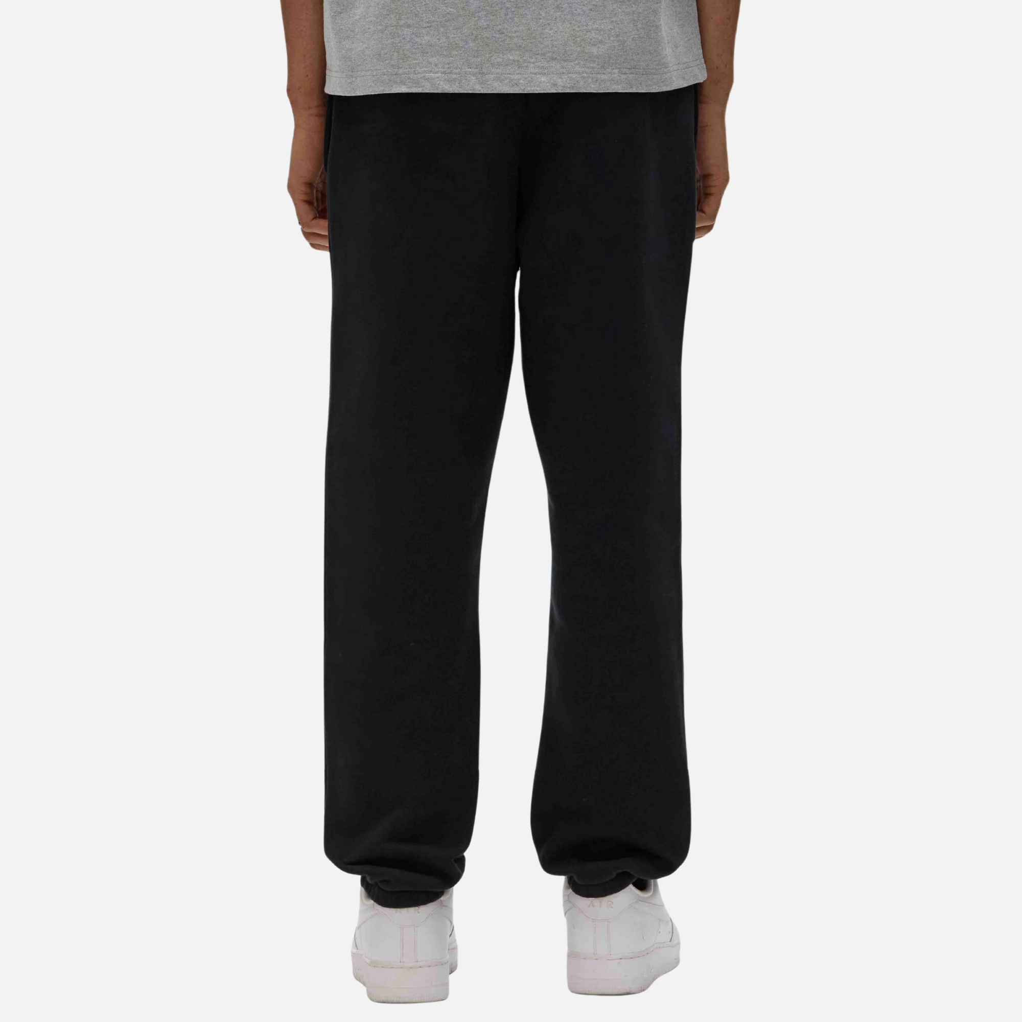 Purple Brand Black Basic Sweatpants