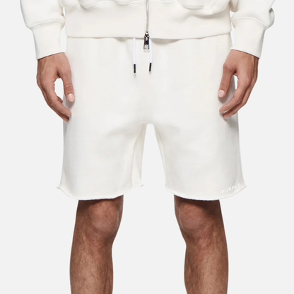 Purple Brand Off White Basic Sweatshorts