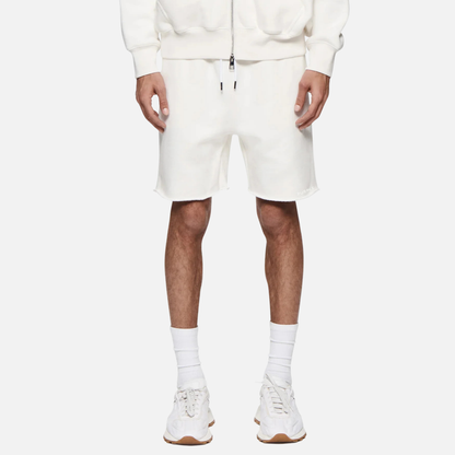 Purple Brand Off White Basic Sweatshorts