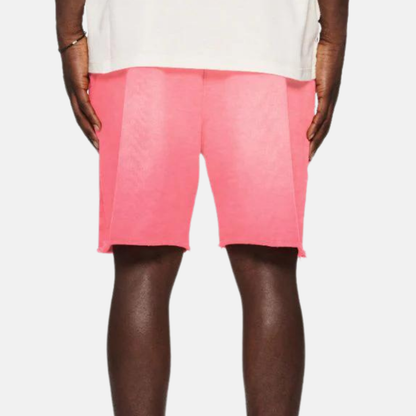 Purple Brand Pink Wordmark Sweatshorts