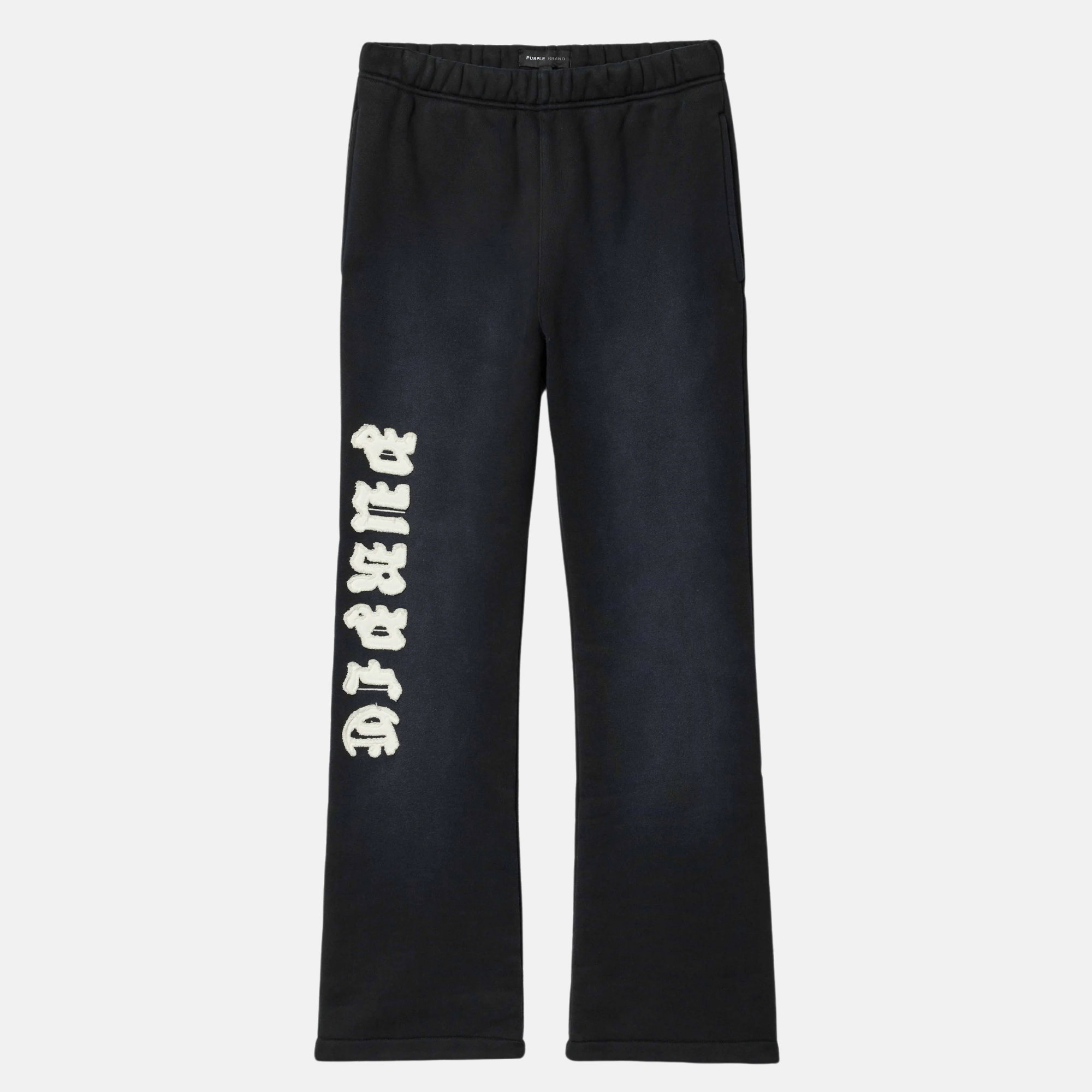 Purple Brand Gothic Applique Sweatpants