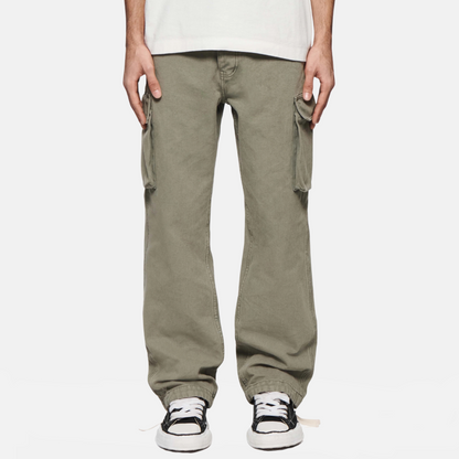 Purple Brand Vintage Green Military Canvas Cargo Pants Purple Brand Vintage Green Military Canvas Cargo Pants