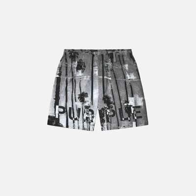 Purple Brand Black Mirage All Round Shorts