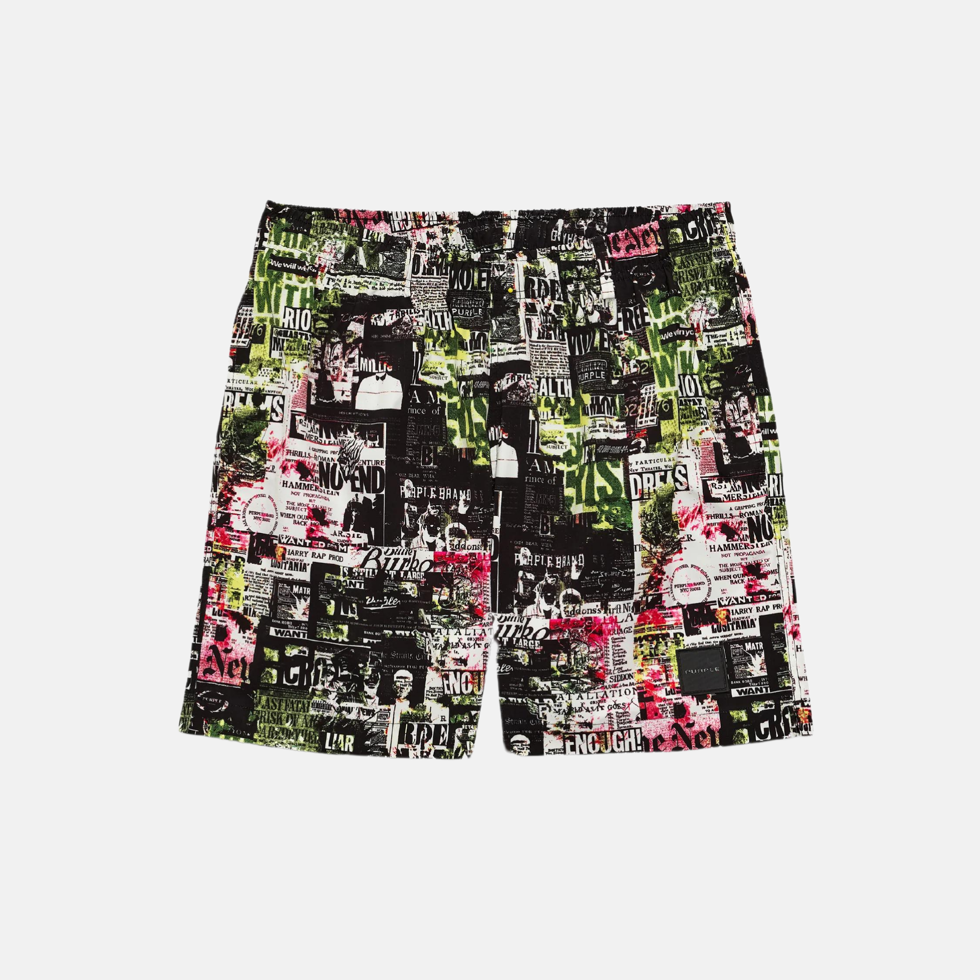 Purple Brand The News All Around Shorts