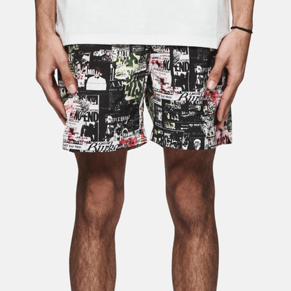 Purple Brand The News All Around Shorts