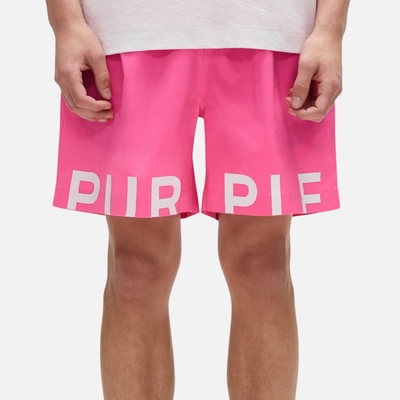 Purple Brand Bright Pink All Round Shorts