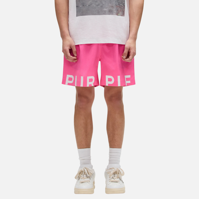 Purple Brand Bright Pink All Round Shorts