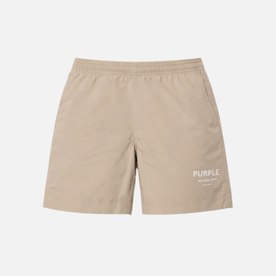 Purple Brand Taupe Brown All Round Showroom Shorts