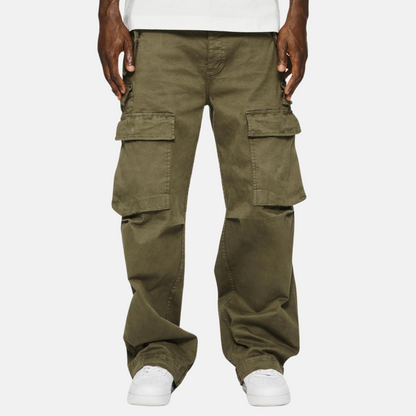 Purple Brand Winter Moss Double Pocket Cargo Pants