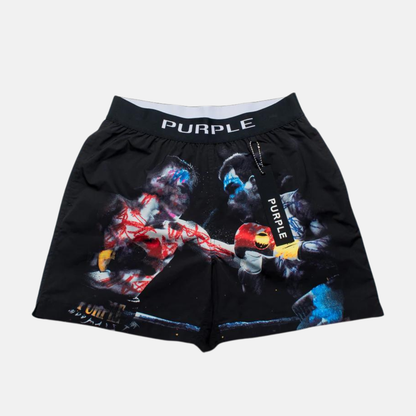 Purple Brand Fight Night Swim Shorts