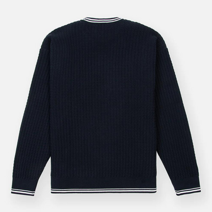 Paper Planes Racked Ribbed Sweater