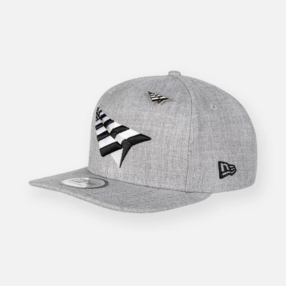 Paper Planes Grey Boy Crown Old School Snapback Hat