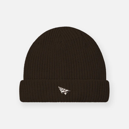 Paper Planes Dark Brown Wharfman Beanie