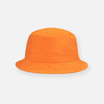 Paper Planes Orange Packable Bucket Hat