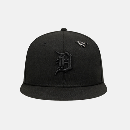 Paper Planes Detroit Tigers x Paper Planes Blackout  9FIFTY Snapback Hat