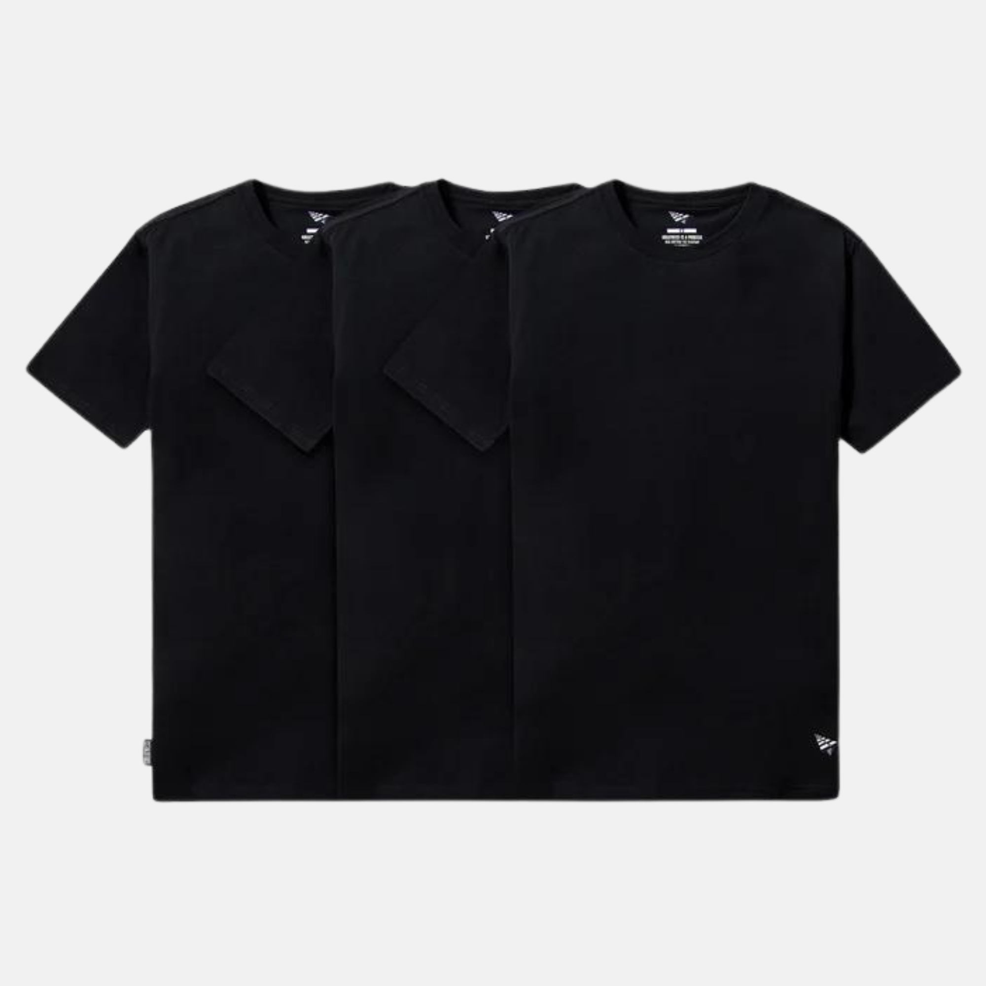 Paper Planes Essential 3 Pack T-Shirt Black