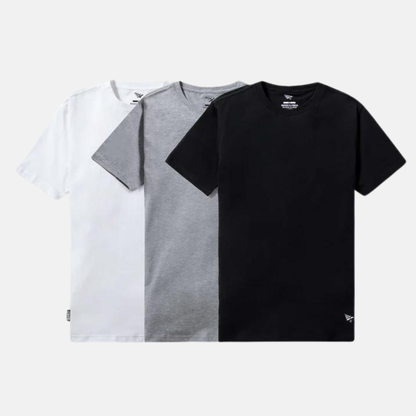 Paper Planes Essential 3 Pack T-Shirt Grey White Black