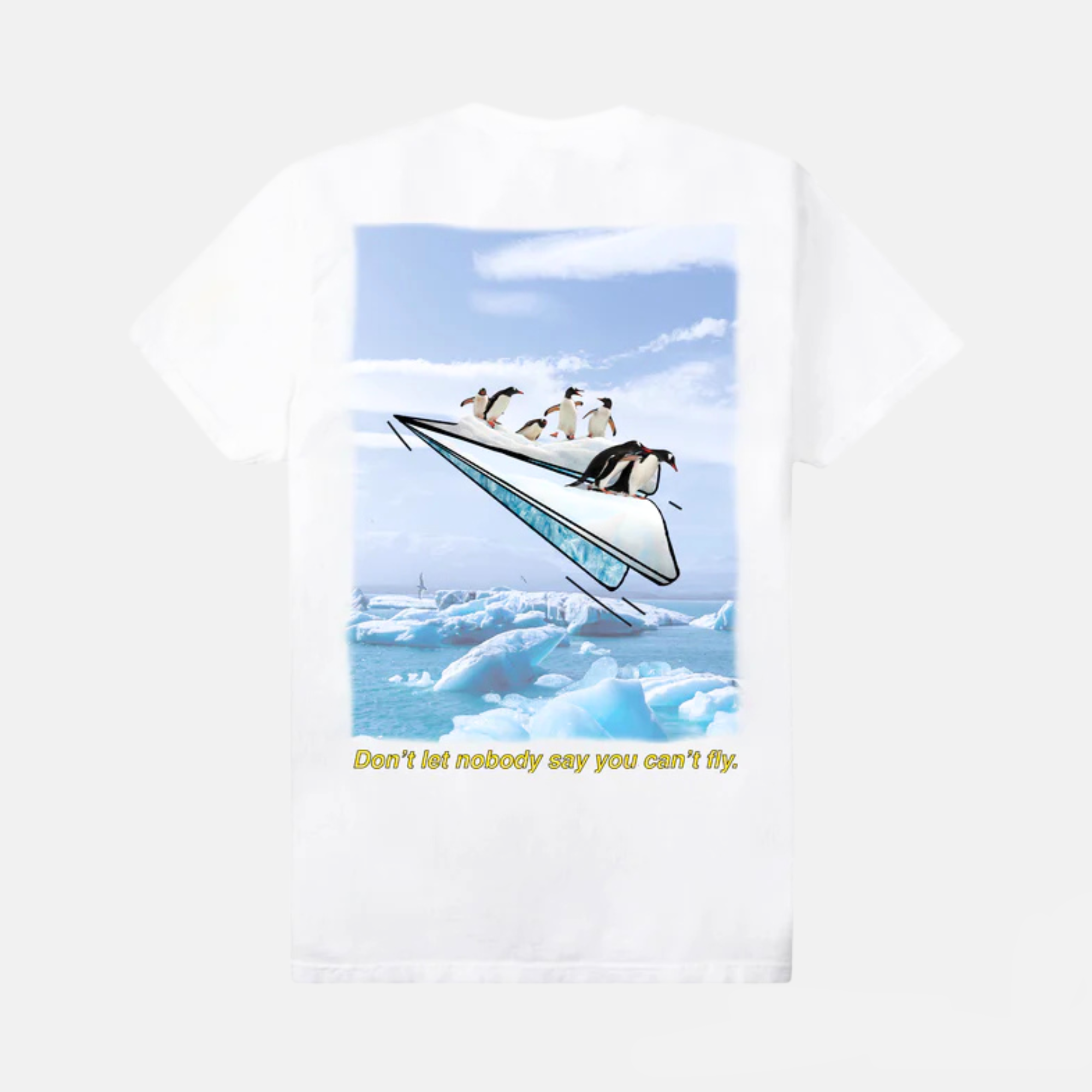 Paper Planes Penguins Can Fly T-Shirt