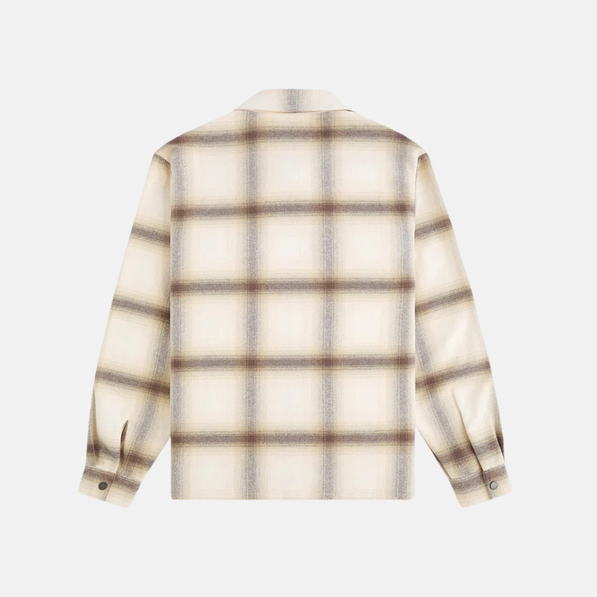 Paper Planes Flannel Zip Front Shirt